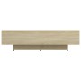 Mesa de centro madera de ingeniería roble Sonoma 100x49,5x31 cm de vidaXL, Mesas de centro - Ref: Foro24-803392, Precio: 58,9...