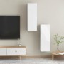 TV furniture 2 pcs glossy white 30.5x30x90 cm by vidaXL, TV Furniture - Ref: Foro24-803357, Price: 102,54 €, Discount: %