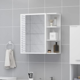 Plywood bathroom mirror cabinet 62.5x20.5x64 cm by vidaXL, bathroom vanities - Ref: Foro24-803308, Price: 59,62 €, Discount: %