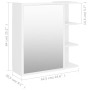 Plywood bathroom mirror cabinet 62.5x20.5x64 cm by vidaXL, bathroom vanities - Ref: Foro24-803308, Price: 61,67 €, Discount: %