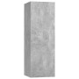 Muebles para TV 2 uds contrachapada gris hormigón 30,5x30x90 cm de vidaXL, Muebles TV - Ref: Foro24-803353, Precio: 103,99 €,...