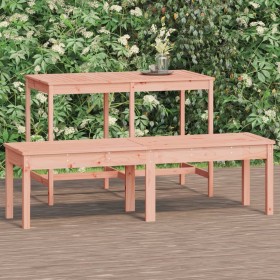 Garden bench 2-seater solid Douglas wood 159.5x44x45 cm by vidaXL, garden benches - Ref: Foro24-824016, Price: 66,47 €, Disco...