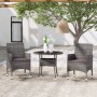 Juego comedor de jardín 3 piezas ratán sintético gris de vidaXL, Conjuntos de jardín - Ref: Foro24-3058479, Precio: 226,97 €,...