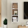 TV stand made of white plywood 30.5x30x90 cm by vidaXL, TV Furniture - Ref: Foro24-803344, Price: 53,14 €, Discount: %