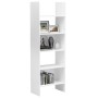 Glossy white plywood shelf 60x35x180 cm by vidaXL, Bookcases and shelves - Ref: Foro24-803413, Price: 70,23 €, Discount: %