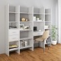 Regal aus glänzend weißem Sperrholz, 60 x 35 x 180 cm von vidaXL, Bücherregale und Regale - Ref: Foro24-803413, Preis: 69,14 ...