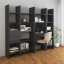 Regal aus glänzend grauem Sperrholz, 60 x 35 x 180 cm von vidaXL, Bücherregale und Regale - Ref: Foro24-803433, Preis: 57,33 ...