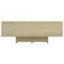 Oak-colored plywood coffee table 85x55x31 cm by vidaXL, Coffee table - Ref: Foro24-803383, Price: 50,37 €, Discount: %