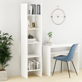 Bücherregal aus weißem Sperrholz, 40 x 35 x 180 cm von vidaXL, Bücherregale und Regale - Ref: Foro24-803398, Preis: 54,99 €, ...