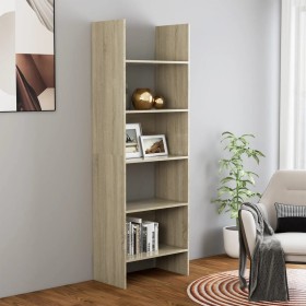 Regal aus Sonoma-Eichensperrholz, 60 x 35 x 180 cm von vidaXL, Bücherregale und Regale - Ref: Foro24-803410, Preis: 63,95 €, ...