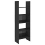 Glossy gray plywood shelving 60x35x180 cm by vidaXL, Bookcases and shelves - Ref: Foro24-803415, Price: 67,02 €, Discount: %