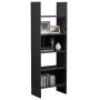 Glossy gray plywood shelving 60x35x180 cm by vidaXL, Bookcases and shelves - Ref: Foro24-803415, Price: 67,02 €, Discount: %