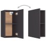 Grauer TV-Schrank aus Sperrholz, 30,5 x 30 x 60 cm von vidaXL, TV-Möbel - Ref: Foro24-803330, Preis: 36,40 €, Rabatt: %