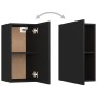 TV furniture 2 pcs plywood black 30.5x30x60 cm by vidaXL, TV Furniture - Ref: Foro24-803329, Price: 50,74 €, Discount: %