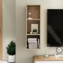 TV stand made of plywood in oak color, 30.5x30x90 cm by vidaXL, TV Furniture - Ref: Foro24-803350, Price: 48,73 €, Discount: %