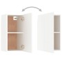 Weißer TV-Schrank aus Sperrholz, 30,5 x 30 x 60 cm von vidaXL, TV-Möbel - Ref: Foro24-803326, Preis: 31,88 €, Rabatt: %