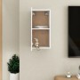 White plywood TV cabinet 30.5x30x60 cm by vidaXL, TV Furniture - Ref: Foro24-803326, Price: 32,37 €, Discount: %