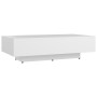 Mesa de centro madera de ingeniería blanco 100x49,5x31 cm de vidaXL, Mesas de centro - Ref: Foro24-803389, Precio: 90,50 €, D...