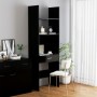 Black plywood shelf 60x35x180 cm by vidaXL, Bookcases and shelves - Ref: Foro24-803426, Price: 47,32 €, Discount: %