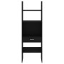 Black plywood shelf 60x35x180 cm by vidaXL, Bookcases and shelves - Ref: Foro24-803426, Price: 47,32 €, Discount: %