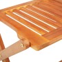 Set comedor de jardín plegable 5 piezas madera maciza de acacia de vidaXL, Conjuntos de jardín - Ref: Foro24-3060193, Precio:...