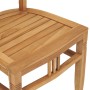 Garden dining set 5 pieces solid teak wood by vidaXL, Garden sets - Ref: Foro24-3060015, Price: 604,14 €, Discount: %