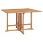 Folding garden dining set 5 pieces solid teak wood by vidaXL, Garden sets - Ref: Foro24-3059991, Price: 417,24 €, Discount: %