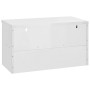 Armario de pared para cocina acero inoxidable 90x40x50 cm de vidaXL, Recipiente para comida - Ref: Foro24-326150, Precio: 157...