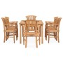 Garden dining set 7 pieces solid teak wood by vidaXL, Garden sets - Ref: Foro24-3060023, Price: 982,99 €, Discount: %