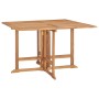 Folding garden dining set 5 pieces solid teak wood by vidaXL, Garden sets - Ref: Foro24-3059993, Price: 504,32 €, Discount: %