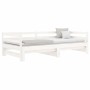 Removable sofa bed solid white pine wood 2x(80x200) cm by vidaXL, Beds and slatted bases - Ref: Foro24-833086, Price: 232,67 ...