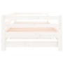 Removable sofa bed solid white pine wood 2x(80x200) cm by vidaXL, Beds and slatted bases - Ref: Foro24-833086, Price: 232,67 ...