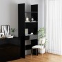 Regal aus glänzend schwarzem Sperrholz, 60 x 35 x 180 cm von vidaXL, Bücherregale und Regale - Ref: Foro24-803432, Preis: 69,...