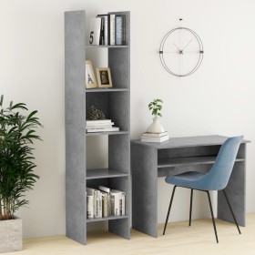 Beton graues Sperrholzregal 40x35x180 cm von vidaXL, Bücherregale und Regale - Ref: Foro24-803402, Preis: 40,41 €, Rabatt: %