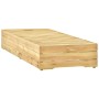 Tumbona de madera de pino impregnada verde de vidaXL, Tumbonas - Ref: Foro24-315400, Precio: 115,69 €, Descuento: %