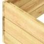 Tumbona de madera de pino impregnada verde de vidaXL, Tumbonas - Ref: Foro24-315400, Precio: 115,69 €, Descuento: %