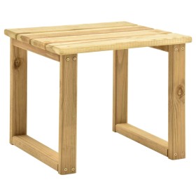 Mesa de tumbona madera de pino impregnada 30x30x26 cm de vidaXL, Mesas de jardín - Ref: Foro24-315394, Precio: 20,90 €, Descu...