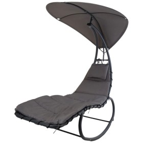 ProGarden Gray Rocking Lounger by ProGarden, Loungers - Ref: Foro24-436170, Price: 219,99 €, Discount: %