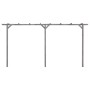 Imprägniertes Kiefernholz Garten Pergola 400x40x205 cm von vidaXL, Pergolen, Bögen und Gartenspaliere - Ref: Foro24-313568, P...