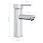 Lavabo empotrado con grifo cerámica blanco 42x39x18 cm de vidaXL, Lavabos - Ref: Foro24-148623, Precio: 129,13 €, Descuento: %