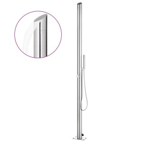 Stainless steel garden shower 220 cm by vidaXL, Pool and spa accessories - Ref: Foro24-315942, Price: 245,36 €, Discount: %