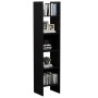 Black plywood bookshelf 40x35x180 cm by vidaXL, Bookcases and shelves - Ref: Foro24-803399, Price: 62,73 €, Discount: %