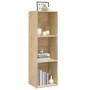 Bücherregal / TV-Möbel Eichenfurnier 36x30x114 cm von vidaXL, Bücherregale und Regale - Ref: Foro24-800138, Preis: 66,39 €, R...