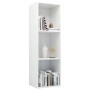 Glossy white plywood book shelf 36x30x114cm by vidaXL, Bookcases and shelves - Ref: Foro24-800141, Price: 48,11 €, Discount: %