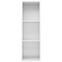 Glossy white plywood book shelf 36x30x114cm by vidaXL, Bookcases and shelves - Ref: Foro24-800141, Price: 48,11 €, Discount: %