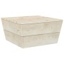 Mesa de jardín de madera de abeto impregnada 60x60x30 cm de vidaXL, Sofás modulares de exterior - Ref: Foro24-315632, Precio:...