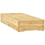 Tumbona con mesa madera de madera de pino impregnada verde de vidaXL, Tumbonas - Ref: Foro24-315403, Precio: 139,16 €, Descue...