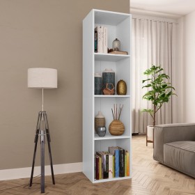 Estantería de libros/mueble TV madera contrachapada 36x30x143cm