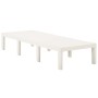 Tumbona de plástico blanco de vidaXL, Tumbonas - Ref: Foro24-315826, Precio: 148,60 €, Descuento: %