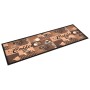 Alfombra de cocina lavable Coffee marrón 45x150 cm de vidaXL, Felpudos - Ref: Foro24-315970, Precio: 23,63 €, Descuento: %